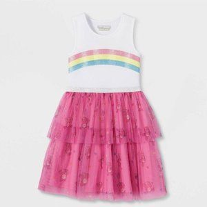 Care Bears Tutu Dress - Pink / White, Girls